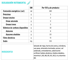Cargar imagen en el visor de la galería, Cereal con hojuelas de salvado, arándano y almendra