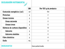 Cargar imagen en el visor de la galería, Harina de coco orgánica