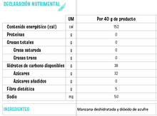 Cargar imagen en el visor de la galería, Manzana deshidratada en aros