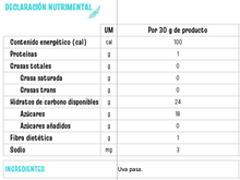 Cargar imagen en el visor de la galería, Uva pasa