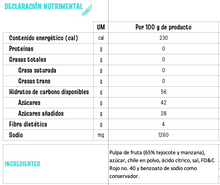 Cargar imagen en el visor de la galería, Bites de fruta enchilados sabor fuego