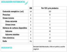Cargar imagen en el visor de la galería, Chips de betabel enchilado