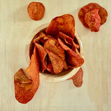 Cargar imagen en el visor de la galería, chips de taro, chips de malaga, malaga deshidratada, botana natural, botana saludable, snack saludable, botana enchilada, Carmeluz venta a granel zero waste en San Nicolás, General Escobedo, Contry, Cumbres, San Pedro Garza García, Apodaca, Monterrey, Nuevo León, Saltillo, Coahuila